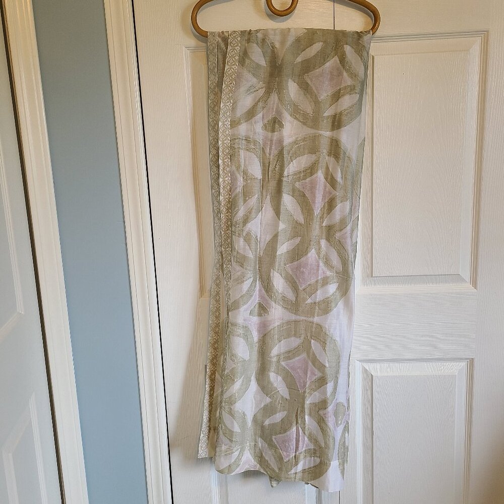 Anthropologie curtain panel 50"x84"